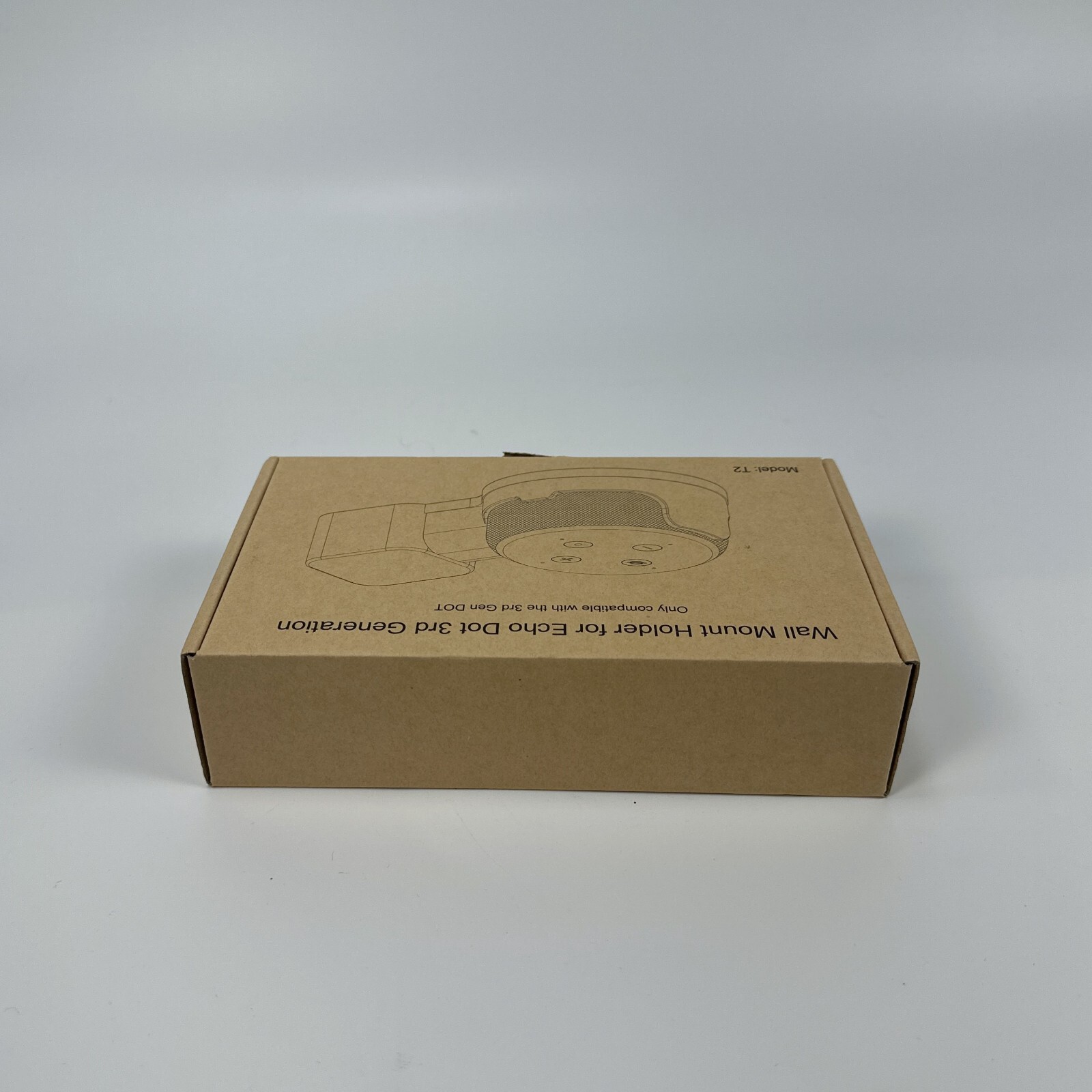 Echo Dot Genie [Square Plug ONLY 2018-2021: Dot 3rd Gen Wall Mount