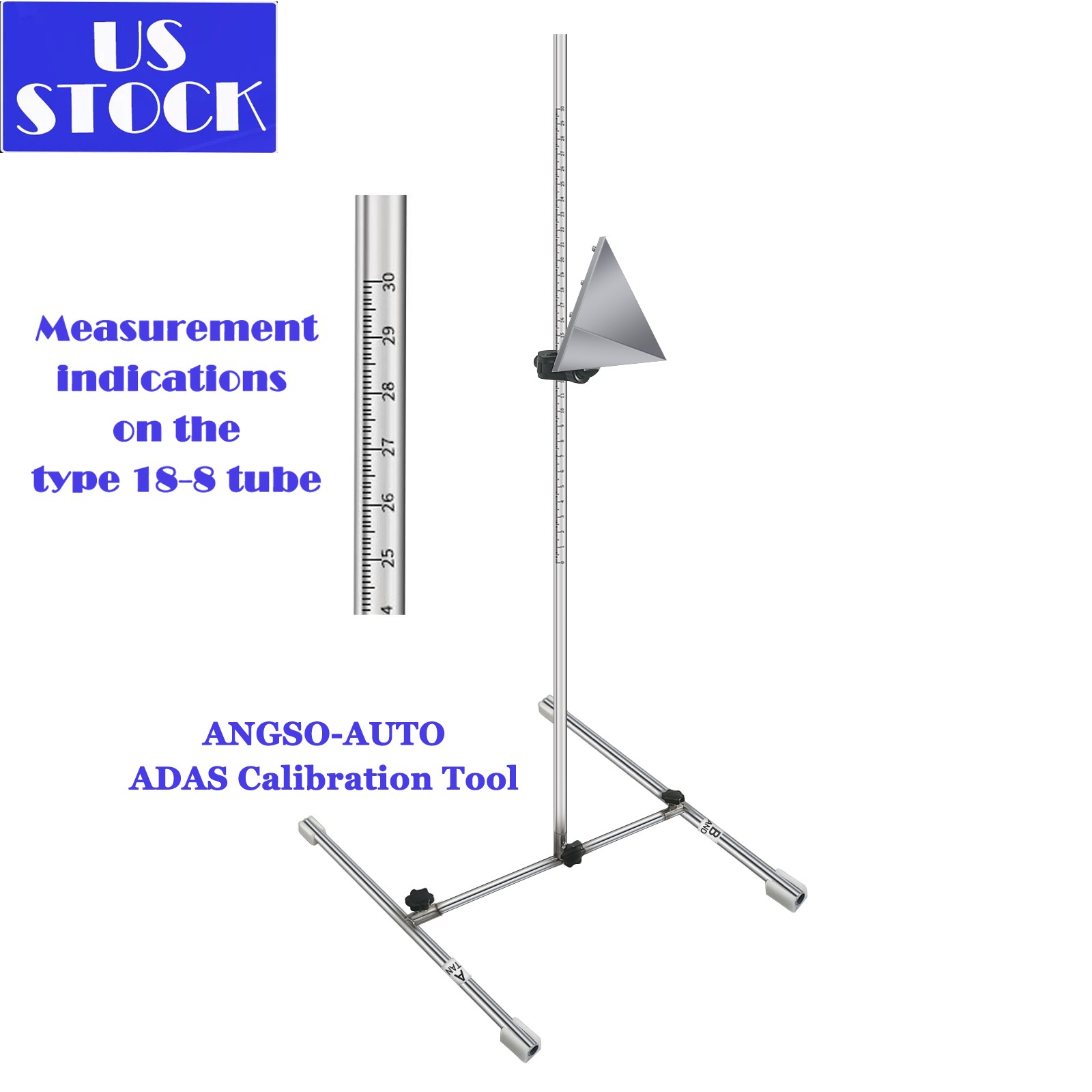 Radar Aiming Reflector Target ADAS Calibration Tool For Honda Toyota GM US STOCK