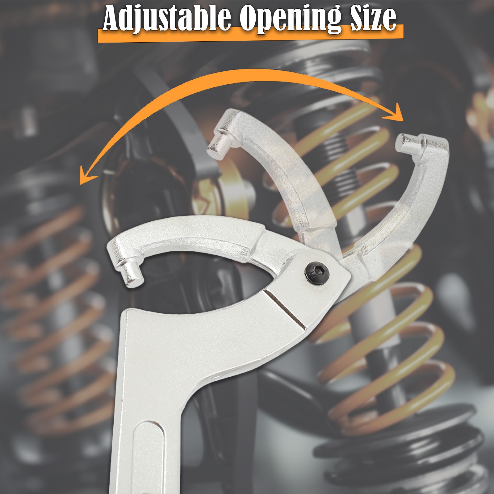 Adjustable Spanner Hook Wrench for Hydraulic Ram Cylinder, Mechanical Machine US