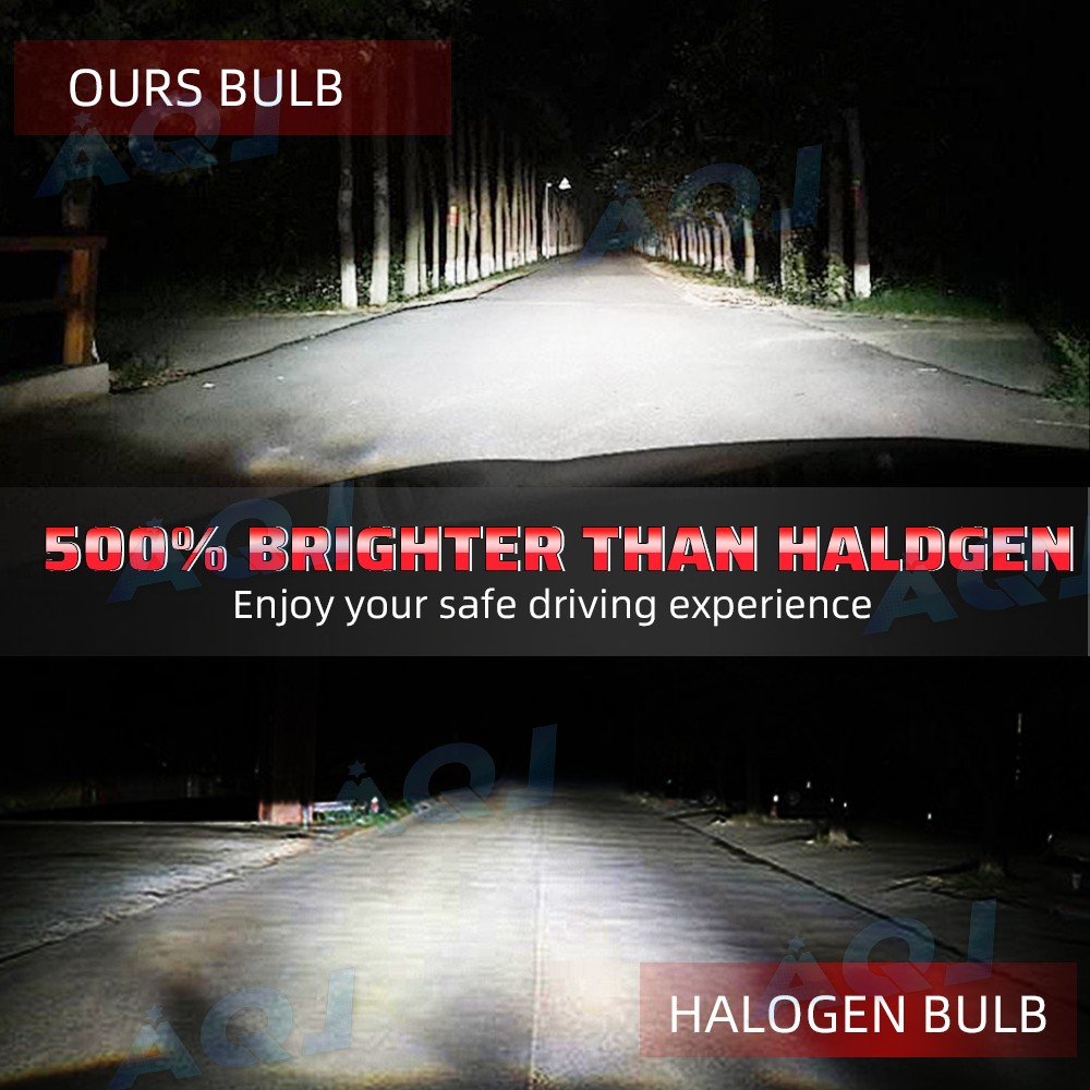 For Nissan Cube 2009-2014- H4 H11 LED Headlight Fog Light Combo Bulbs Kit