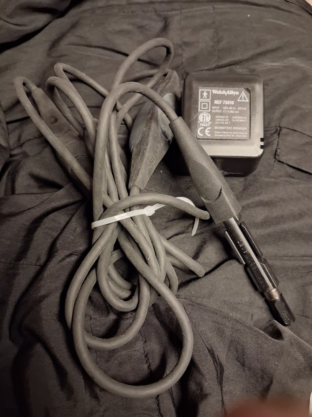 WELCH ALLYN 78800 73410 KLEENSPEC ILLUMINATOR W/ POWER SUPPLY