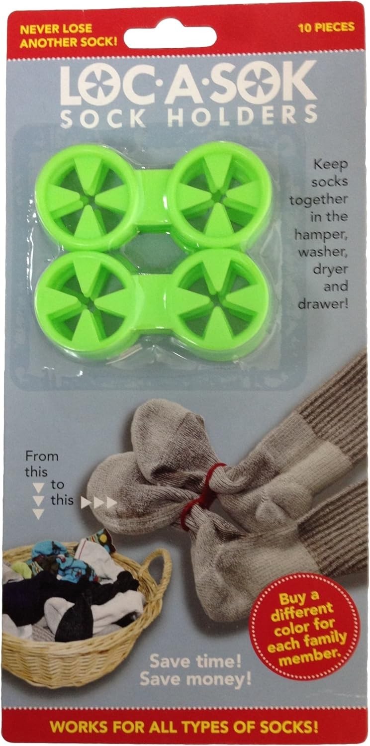 Loc A Sok Sock Locks Green