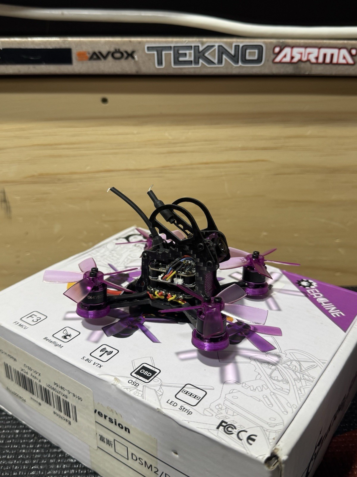 Eachine Lizard 95mm Micro FPV Drone Frsky RX