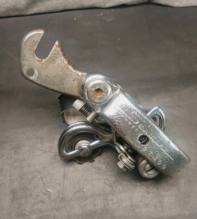 Schwinn GT 100 9/9 Rear Derailleur Vintage 7-73 Japan w/ Hanger Original