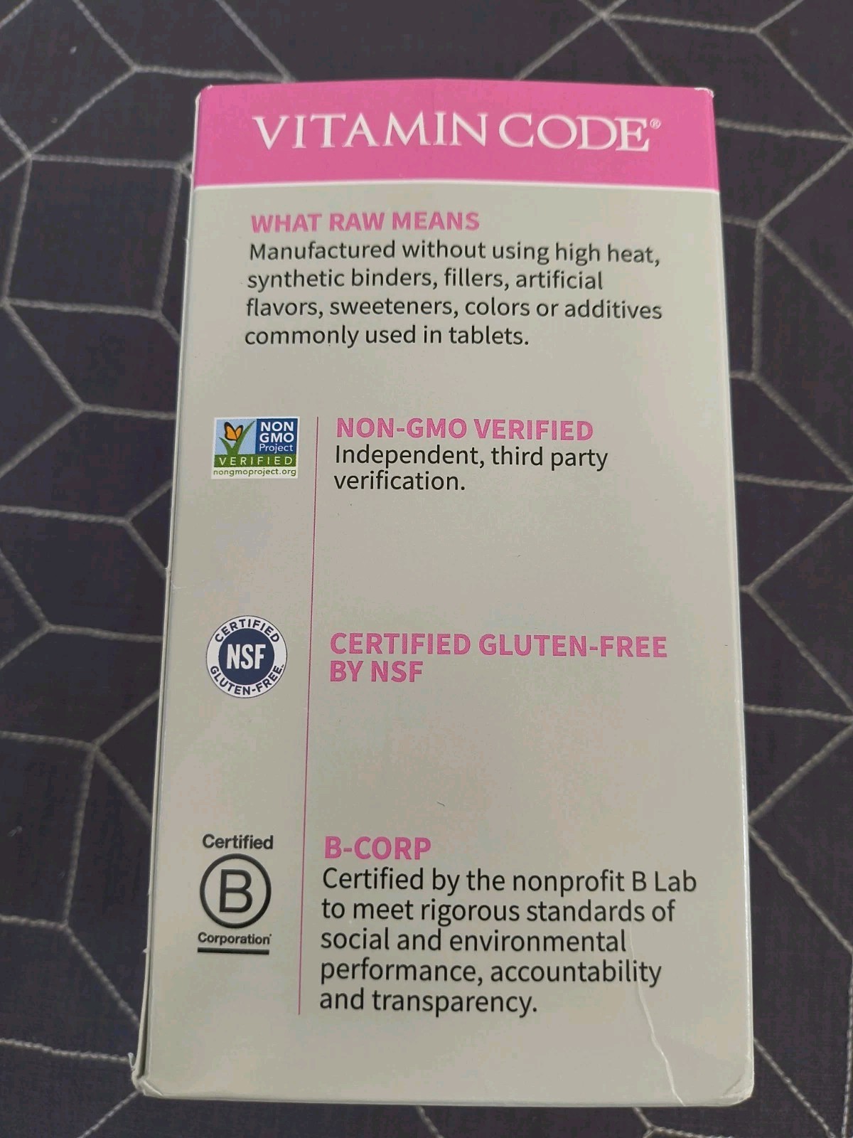 Garden of Life Vitamin Code 50 & Wiser Women 240 Vegetarian Caps Bb 5/31/26