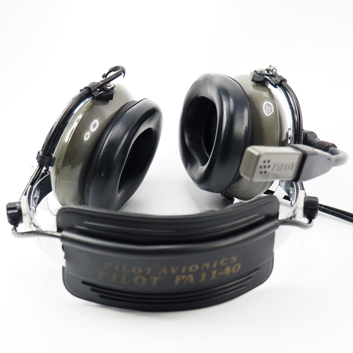 Vintage Pilot Avionics Pilot PA11-40 Headset with Microphone