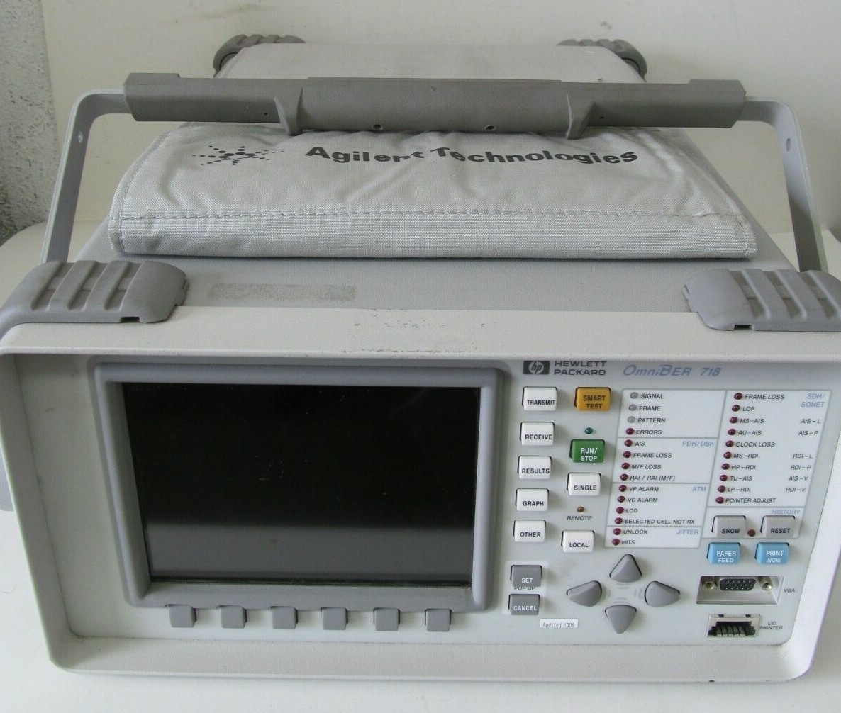 HP Agilent OmniBER 718 Communication Performance Analyzer 37718B