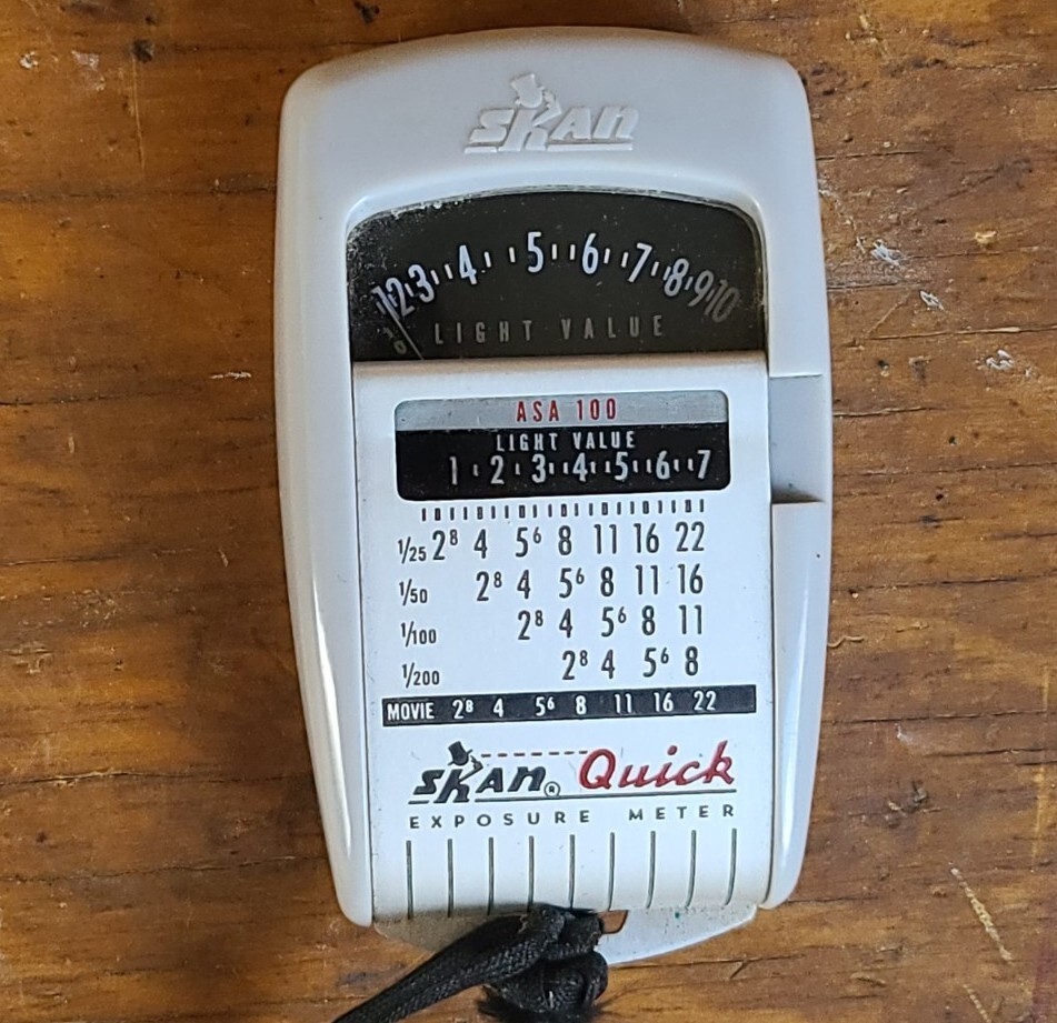 Skan Quick Camera Light Exposure Meter Chicago USA by GM Labs 11