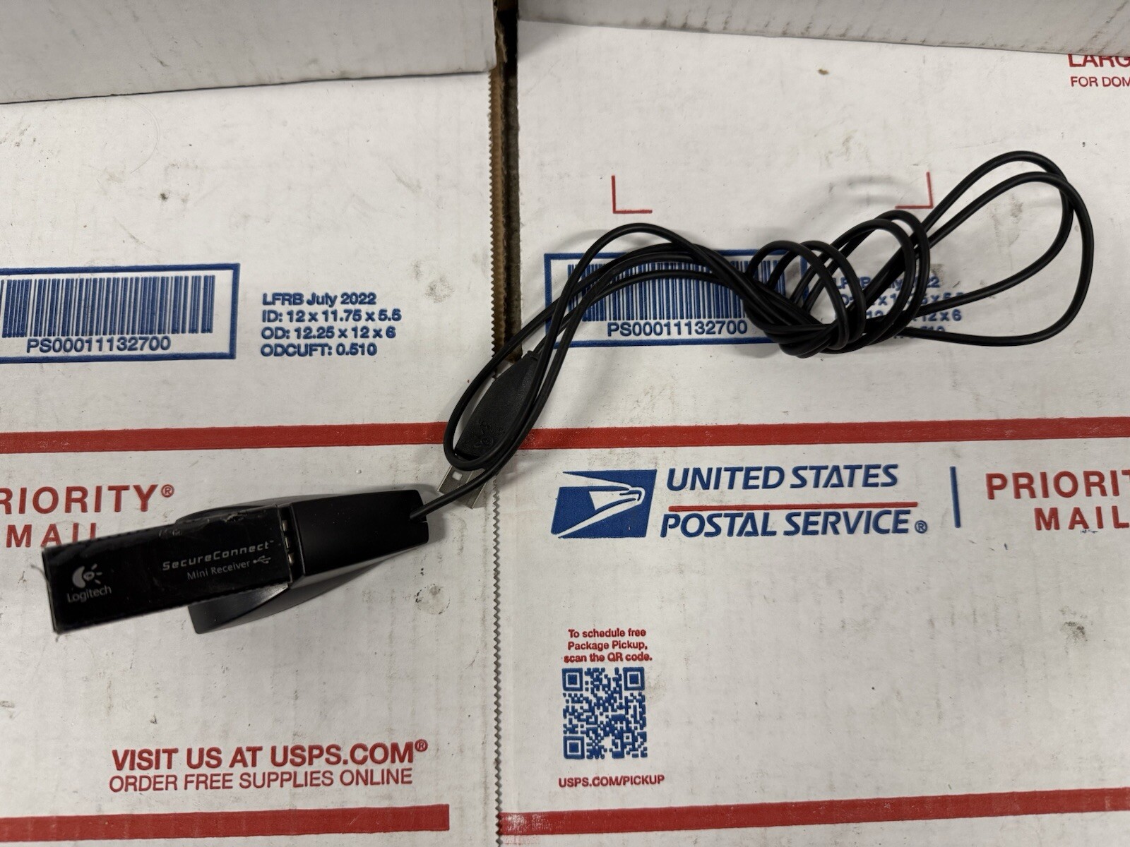 Logitech Secure Connect USB Receiver 831843-0000 C-UAL52 - TESTED - EB-13858