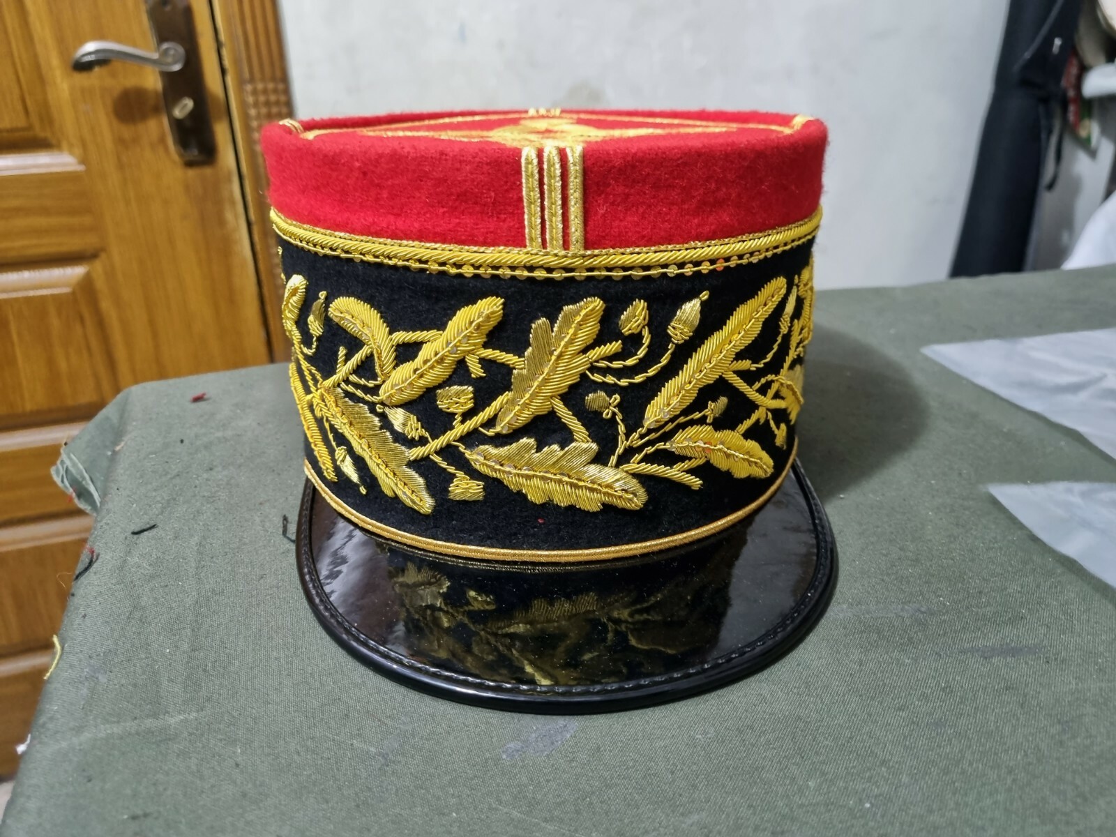 WW1Inspector general of the army Postal service Kepi