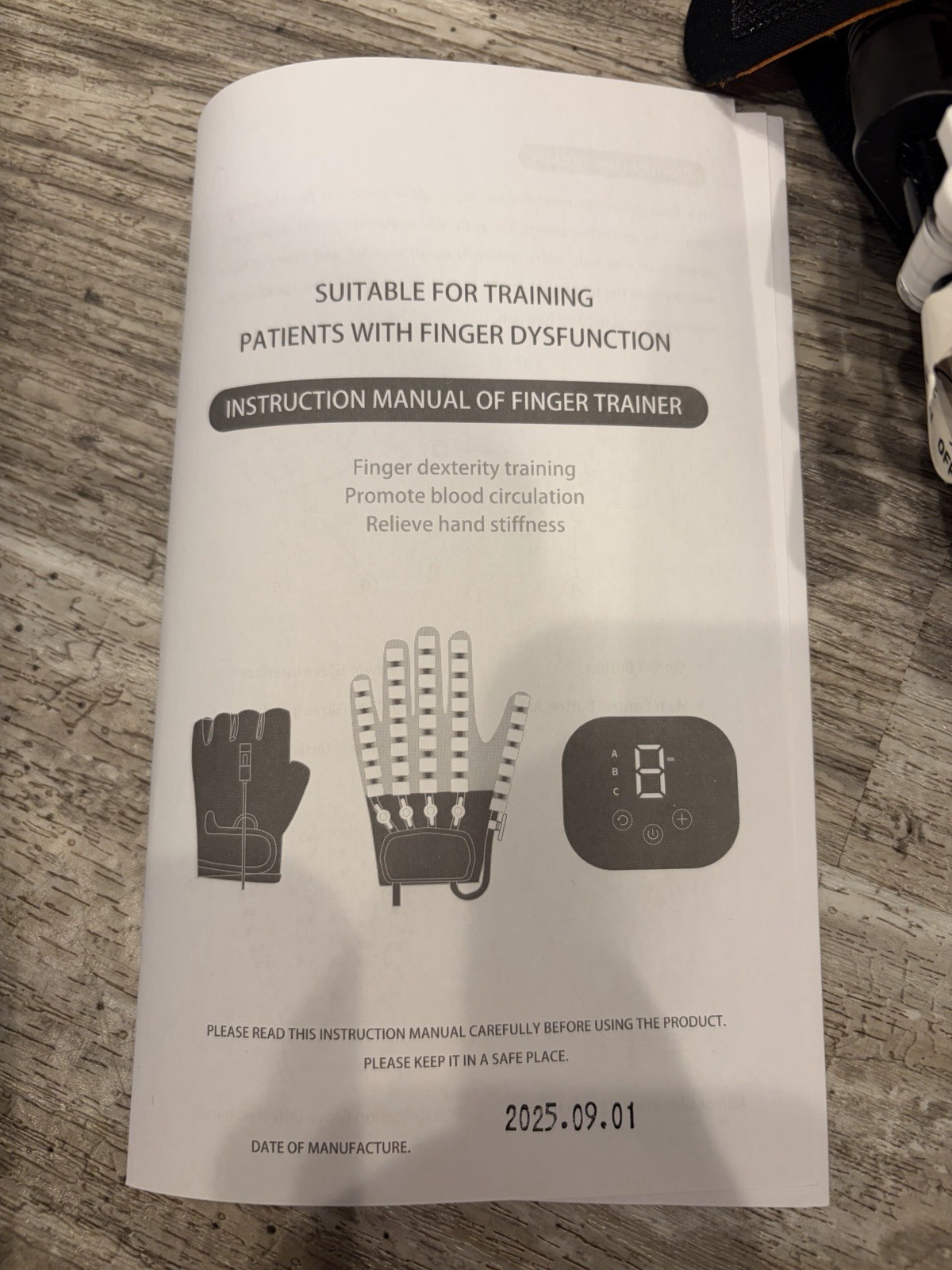 Hand Function Rehabilitation Training Device