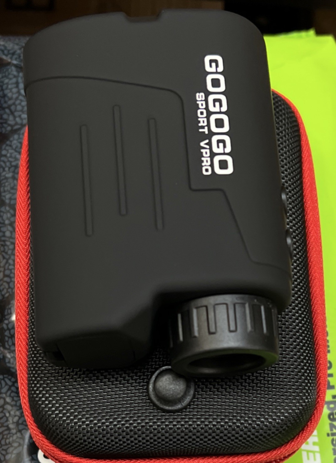 Gogogo Sport Vpro Golf Rangefinder Black Plastic for Golfing Precision