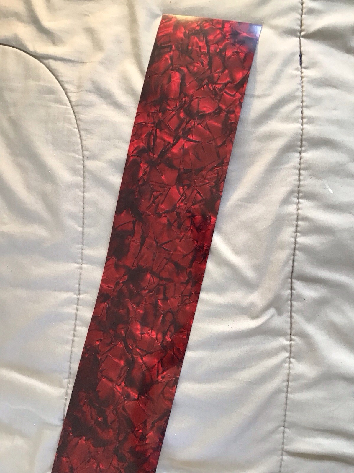 Red Diamond Pearl drum wrap