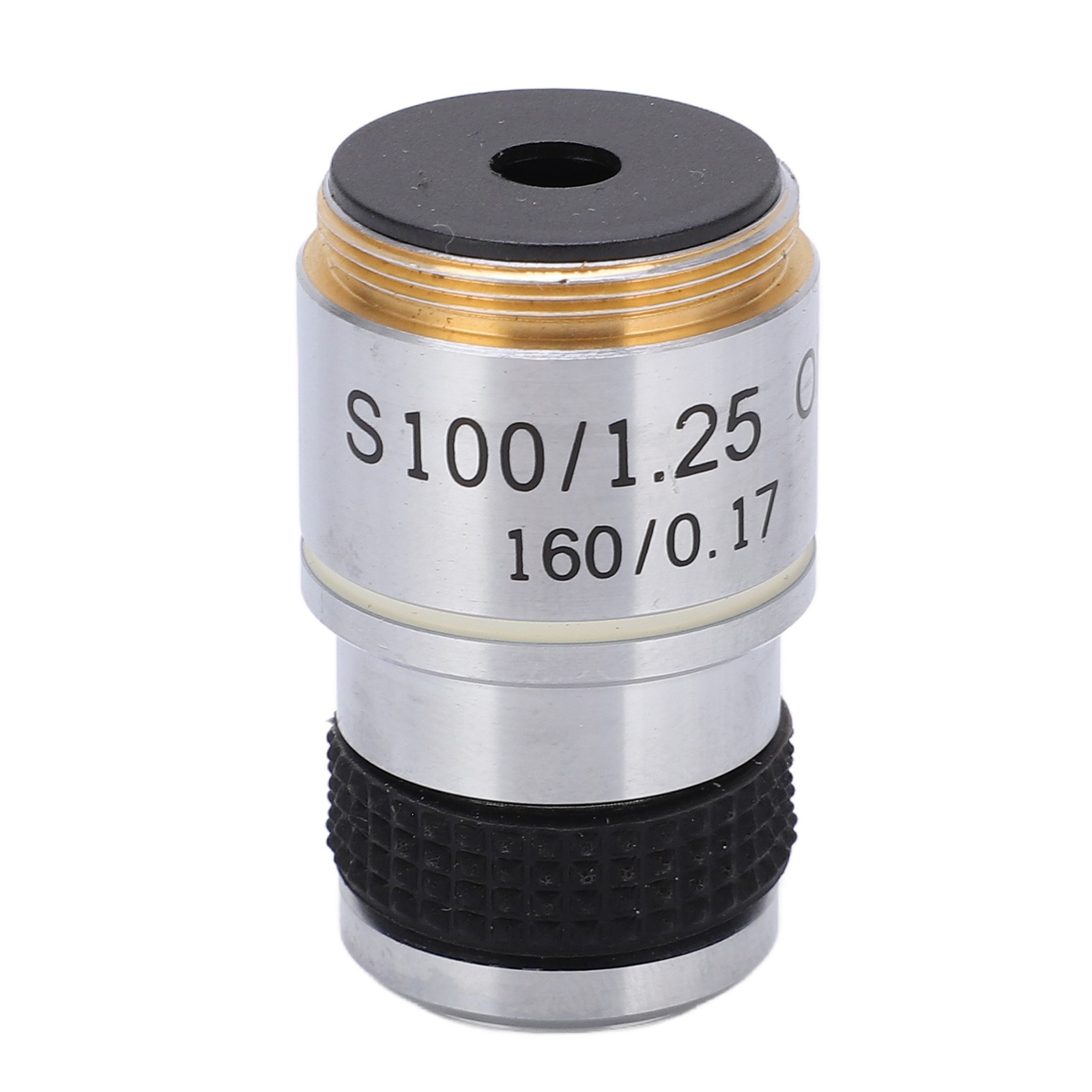 (S100/1.25 OIL)Achromatic Objective Lens Microscope Lens High Definition For