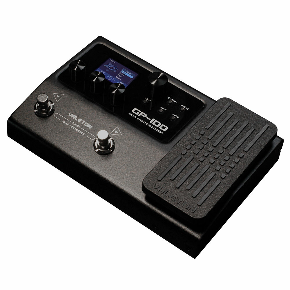 Valeton Guitar Multi Effects Processor Pedal 140 Built in Effects Looper IR OTG