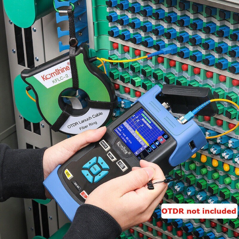 OTDR Launch Cable Fiber Ring Singlemode 9/125um 1000m OTDR Dead Zone Eliminator