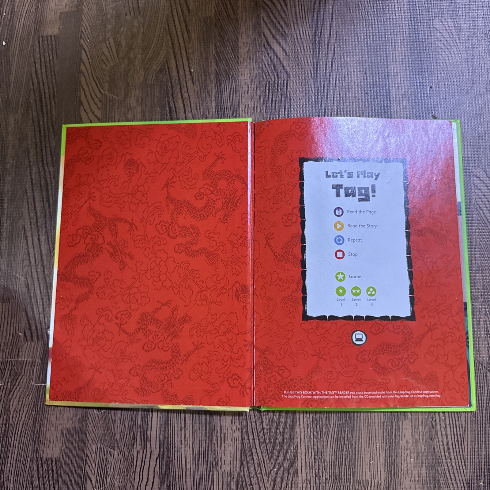 LeapFrog Tag + LeapReader book — KUNG FU PANDA: PO’S TASTY TRAINING 🐼