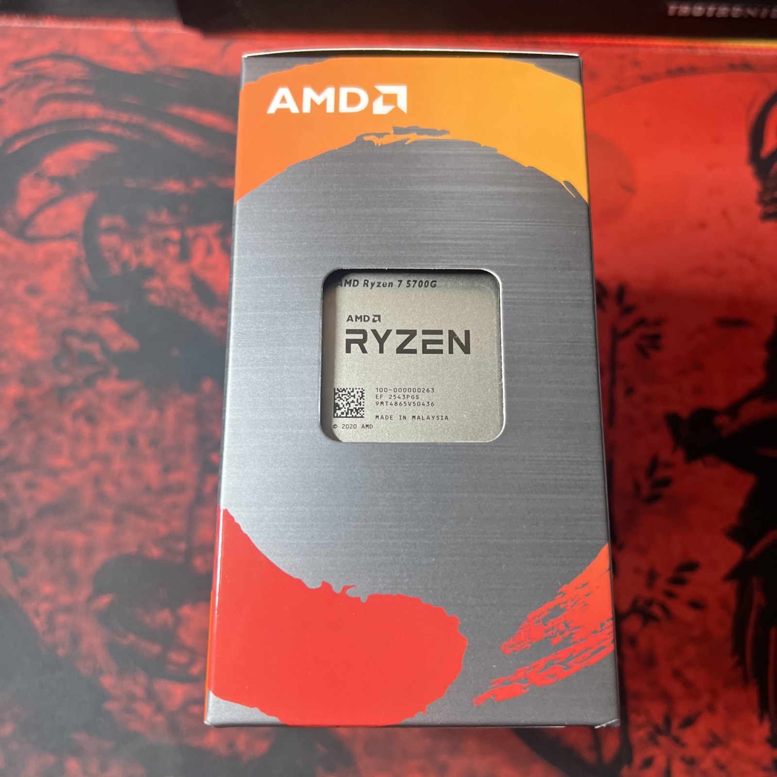 AMD Ryzen 7 5700G 8-Core 16-Thread 4.6GHz Max Boost, 3.8 GHz Base
