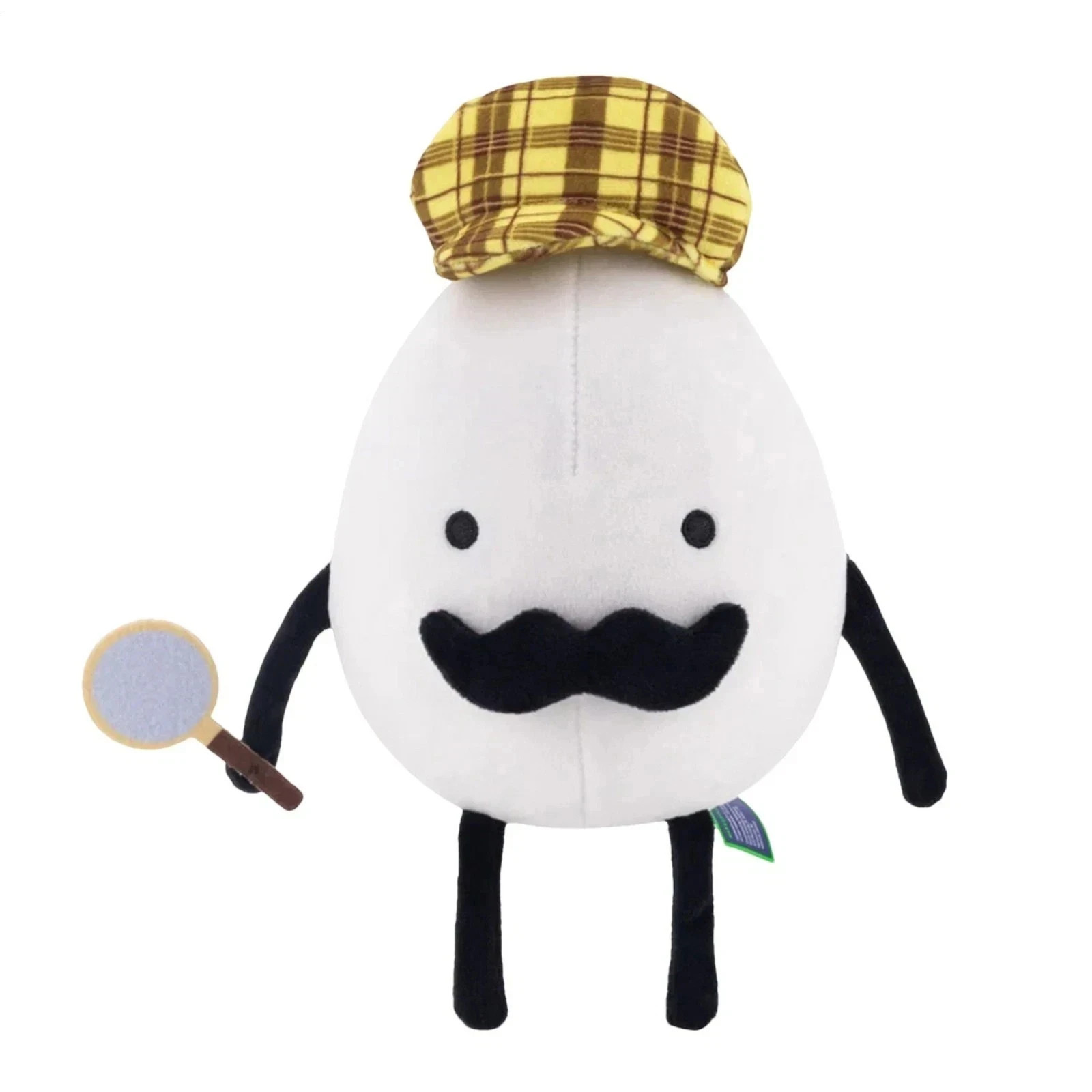 9.44 Inch Secret Staycation Detective Egg Plush Doll Game Character Stuffed Toy