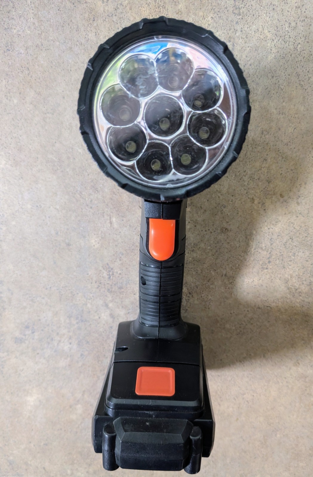 Warrior 18V Cordless Flashlight Work Light 9 LED Spotlight Item 64117 Bare Tool