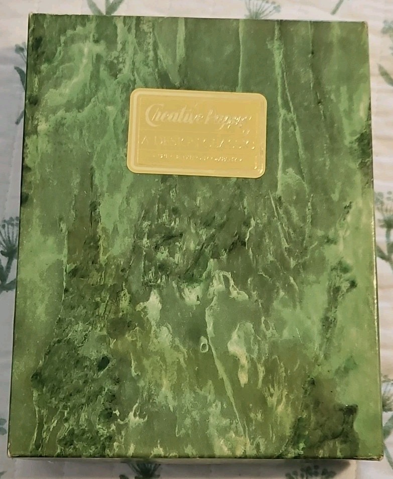 Vtg Stationery Creative Papers C R Gibson 30sheets/20 Envelopes Made In USA