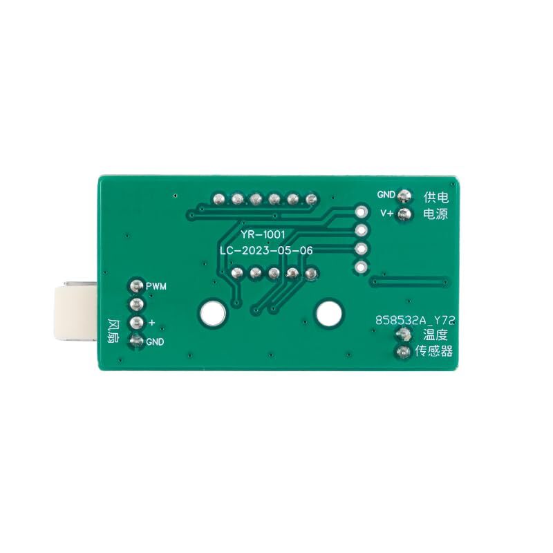 2Pcs 4-Wire Fan Temperature Speed Controller Module Board YR-1001 DC12V Fan S...