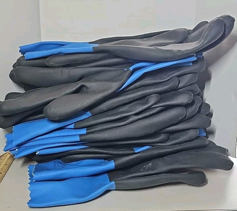 9 pair of MAPA Neoprene Chemical Resistant Gloves CE0334 Size Large