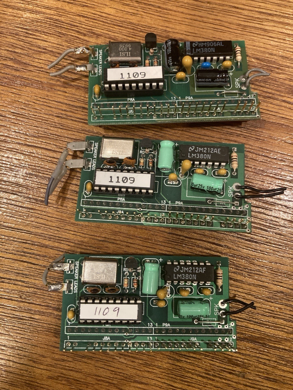 3 Audio Filters from FM transceiver