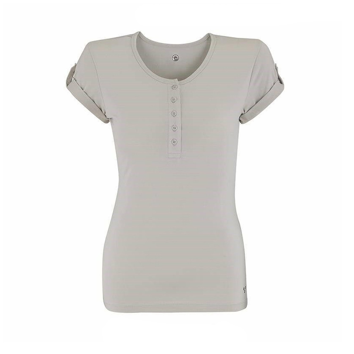Can-Am Spyder New OEM Ladies Hanna T-Shirt XL Beige, 4537421202