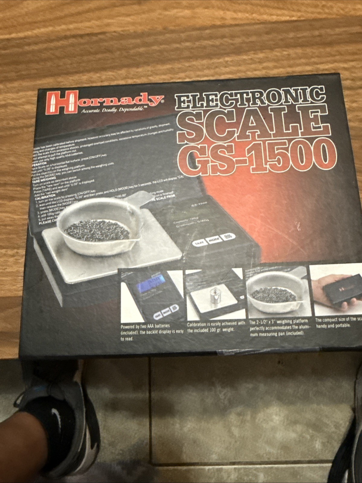 Hornady GS-1500 Electronic Reloading Scale with Digital Display Item #050107