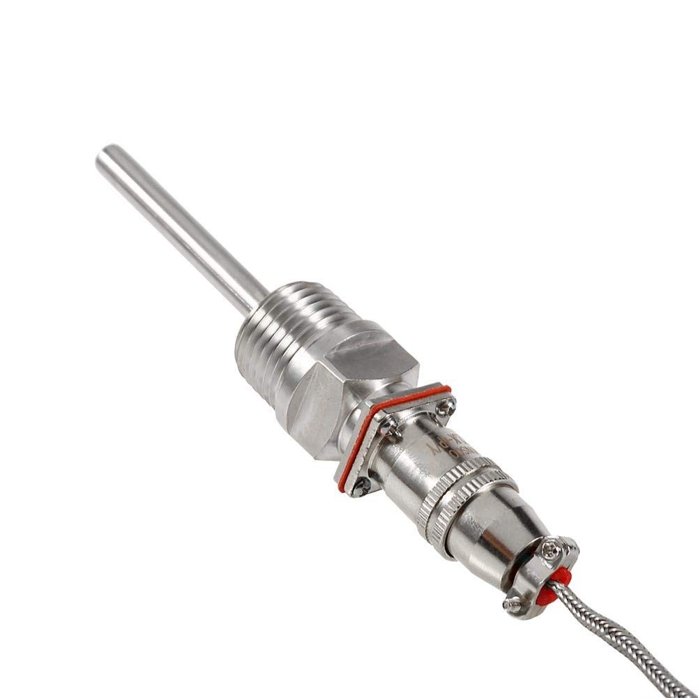 RTD PT100 Temperature Sensor Probe 1/2 Inch NPT Thread Thermocouple 2m Cable