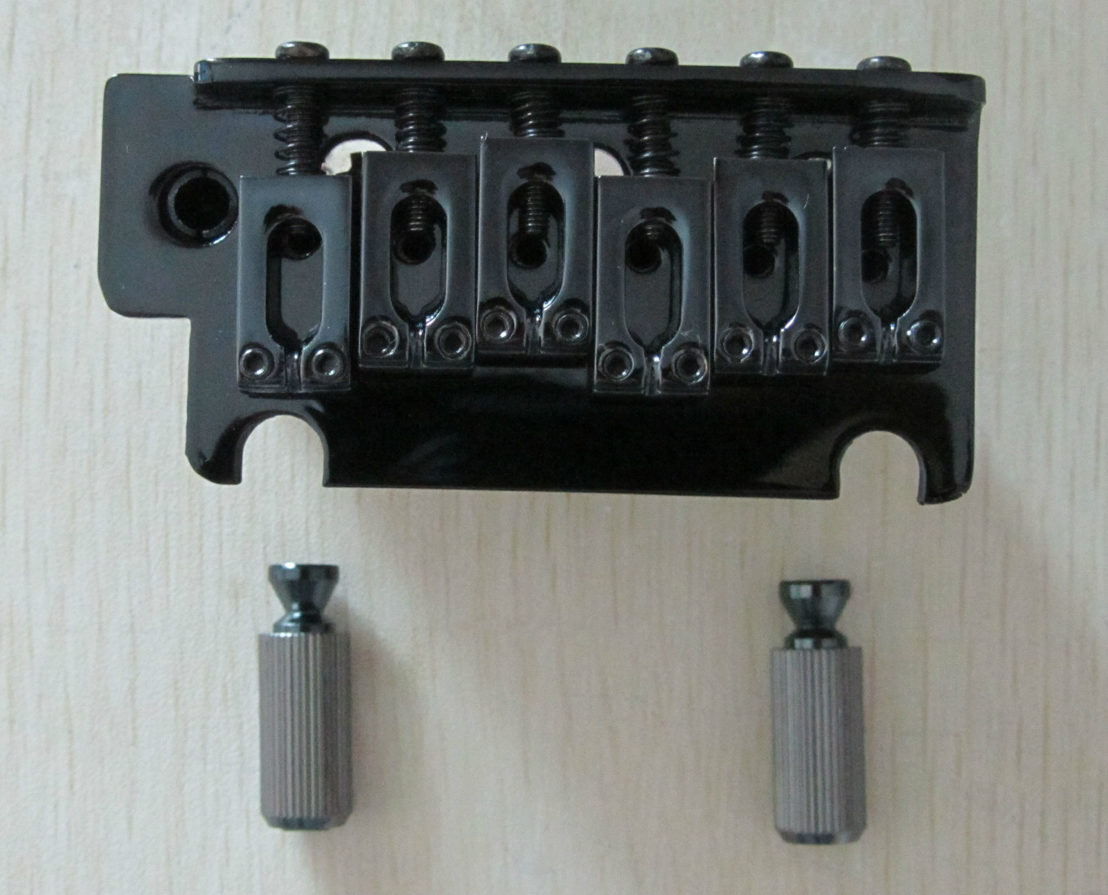 Black 2 Point Guitar Tremolo Bridge Locking System for Strat
