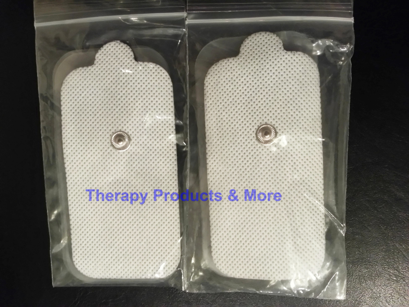 XL Replacement Electrode Pads (8) Rectangular for PCH Digital Massagers TENS