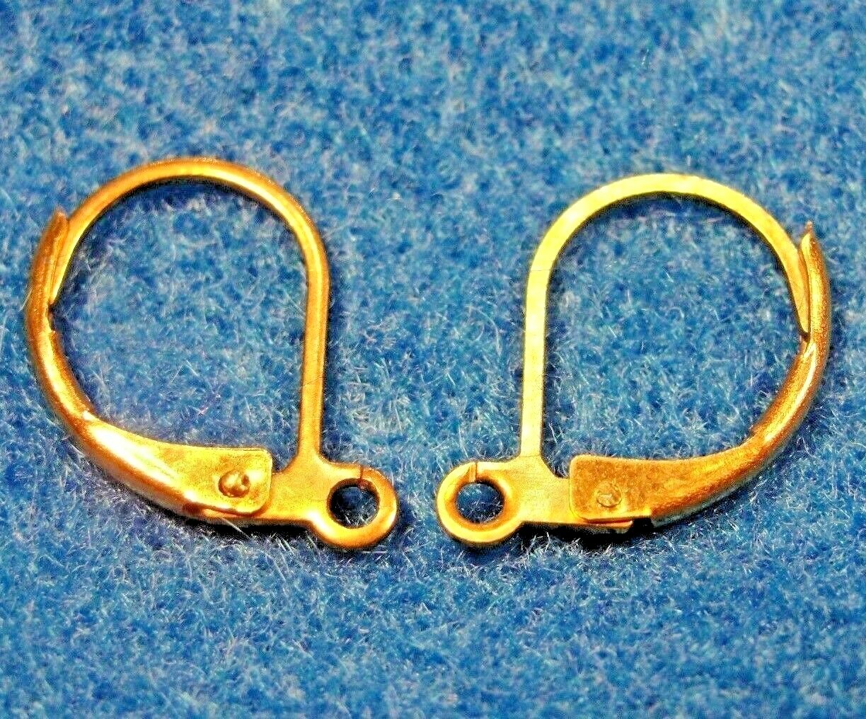 100Pcs. WHOLESALE Unplated BRASS LEVERBACK Earring Hooks Earwiires Tibetan Q0477