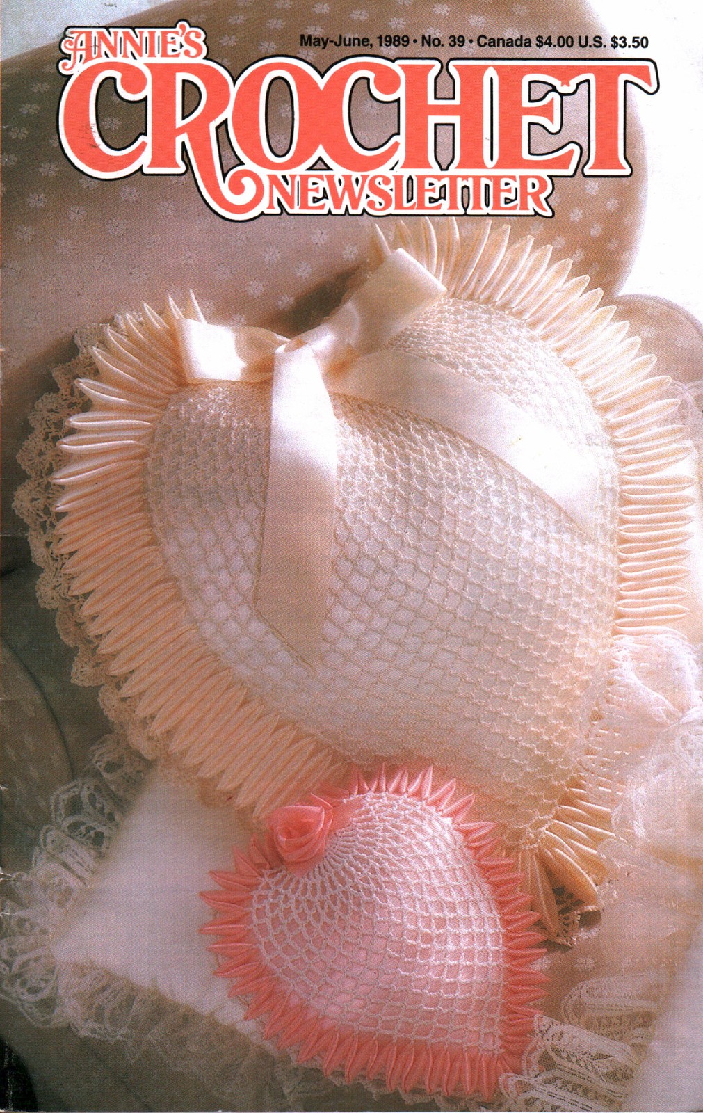 Annie's Crochet Newsletter Magazine | May-June 1989 No. 39