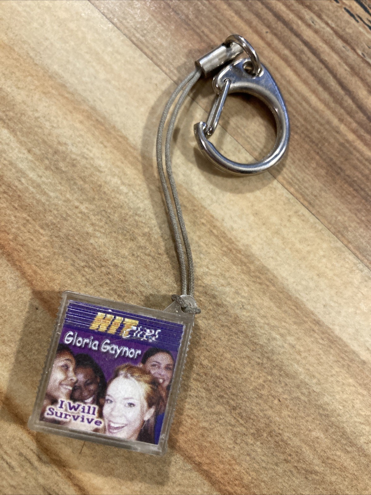 Tiger Hasbro Hit Clips Gloria Gaynor I Will Survive Music Key Chain Micro Mini