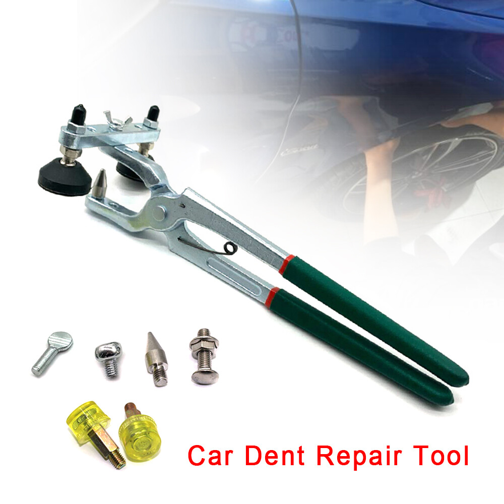 Paintless Dent Repair Pliers Auto Body Repair Kit Car Fender Edge Repair Tool US