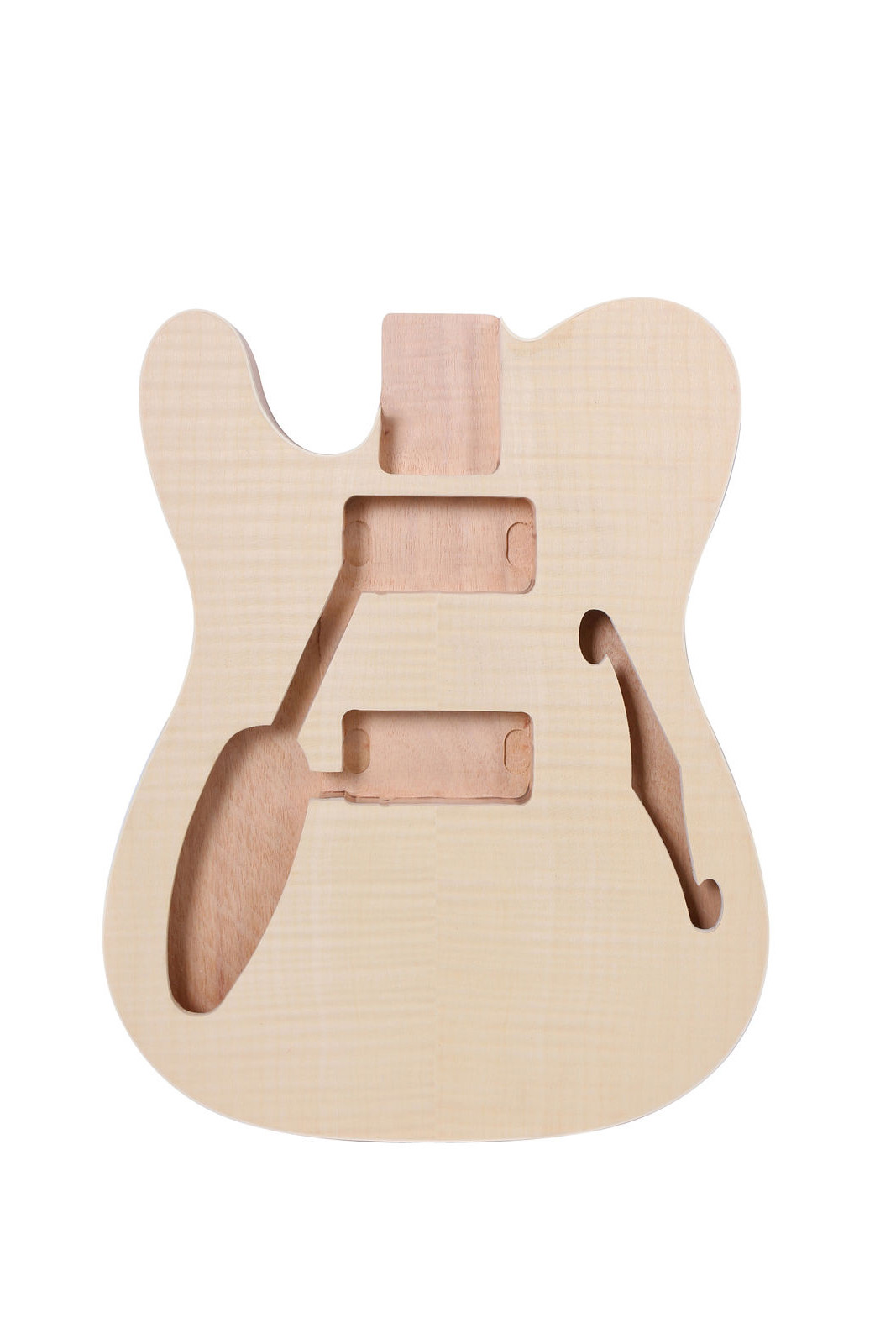 New Guitar Body Mahogany Electric Guitar Left Hand Semi Hollow Replacement