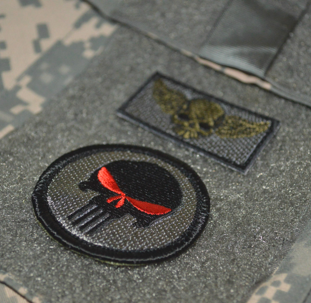 JSOC JOINT SPECIAL OPERATION COMMAND vêlkrö 2" 2-PC: WINGED SKULL + TERMINATOR