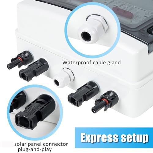 Lytesolar 2 String 1000V Pv Combiner 2 In 2 Out Dual String 63A Dc Circuit