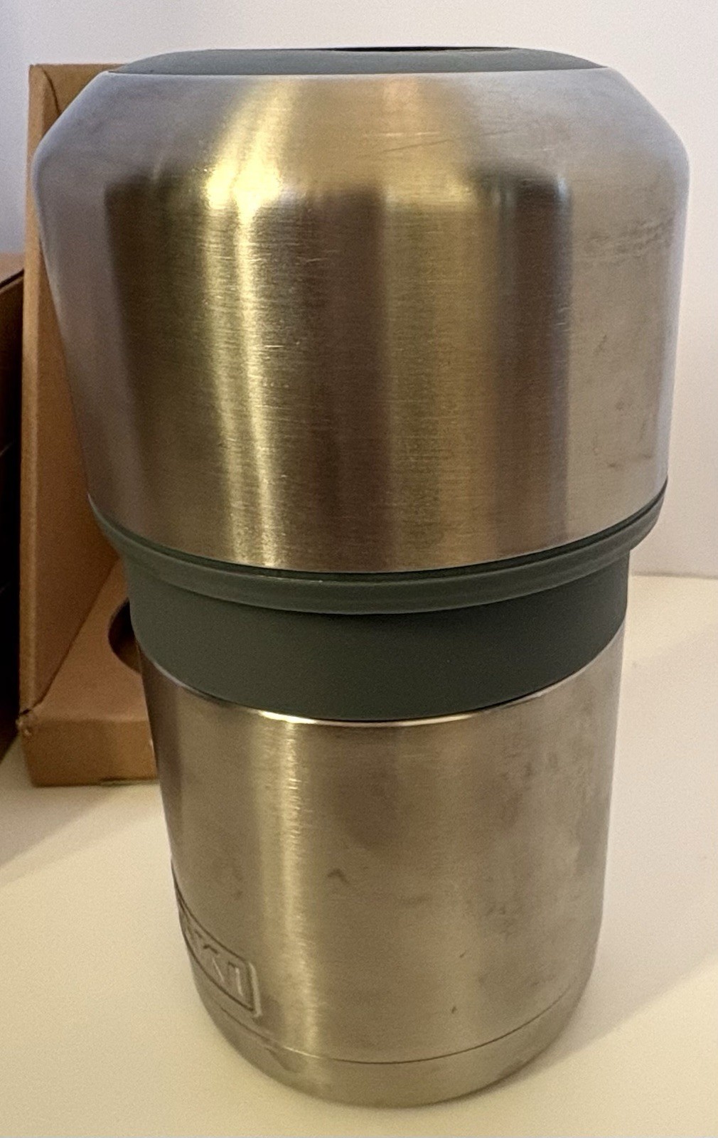 HUSKI Brushed Stainless Steel Wine Cooler