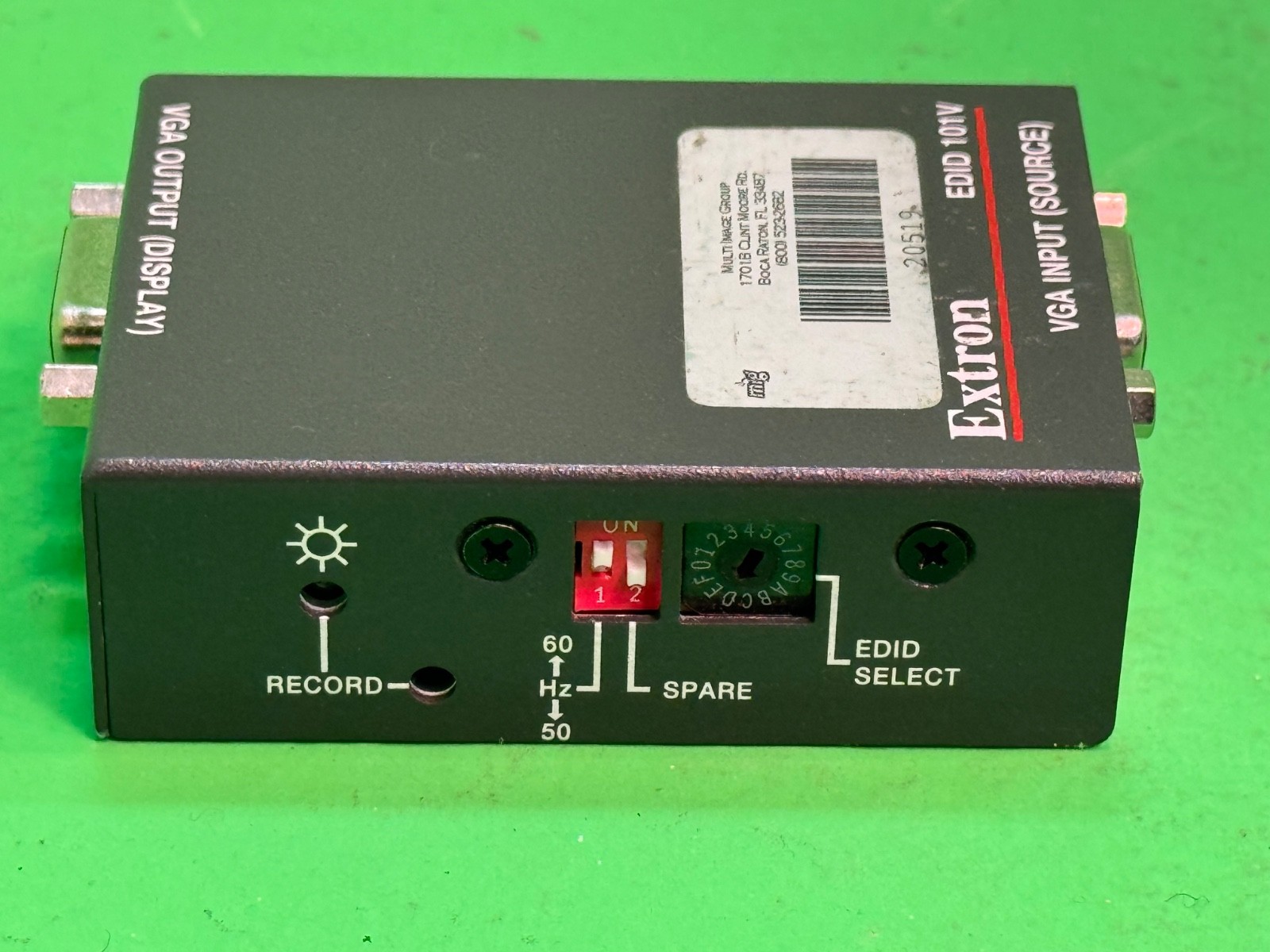 Extron EDID 101V Emulator with Minder for VGA 31 units