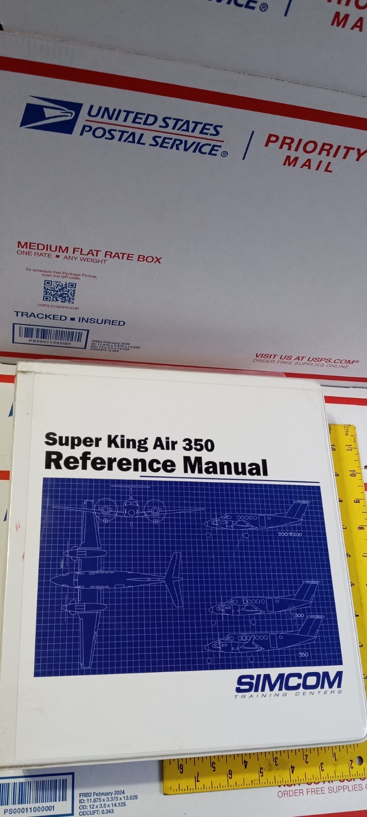SIMCOM  Beechcraft Super King Air 350 Reference Manual AIRCRAFT PT-6 TURBOPROPS