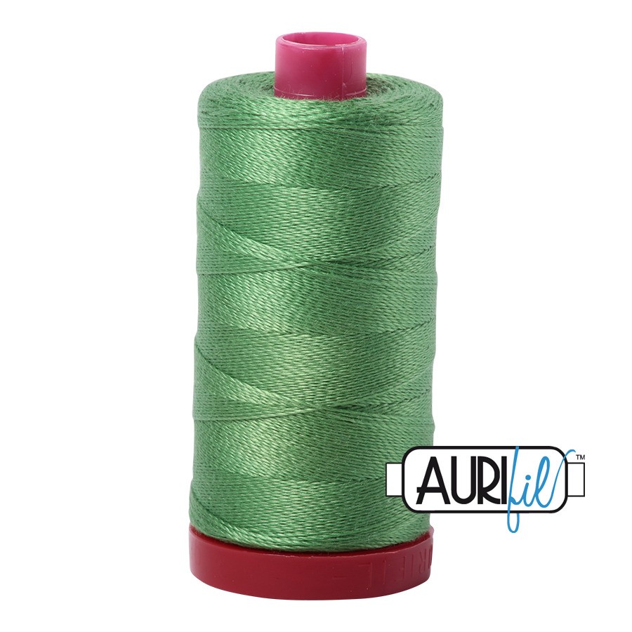 Green Yellow 2884 | 12wt Large Spool 325M / 356Y | Aurifil