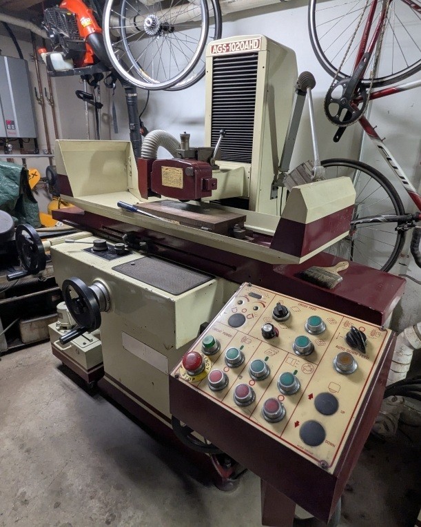 Acer Model: AGS-1020AHD. 3 Axis Automatic Surface Grinder.