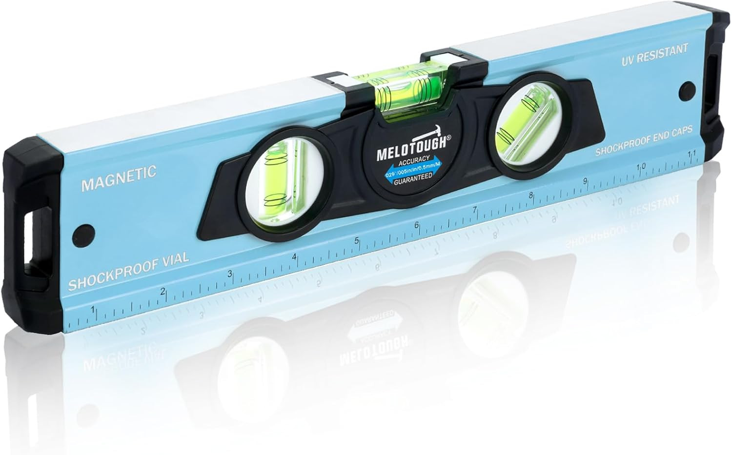 12 Inch Torpedo Level Magnetic,Small Leveler Tool,Aluminum Level