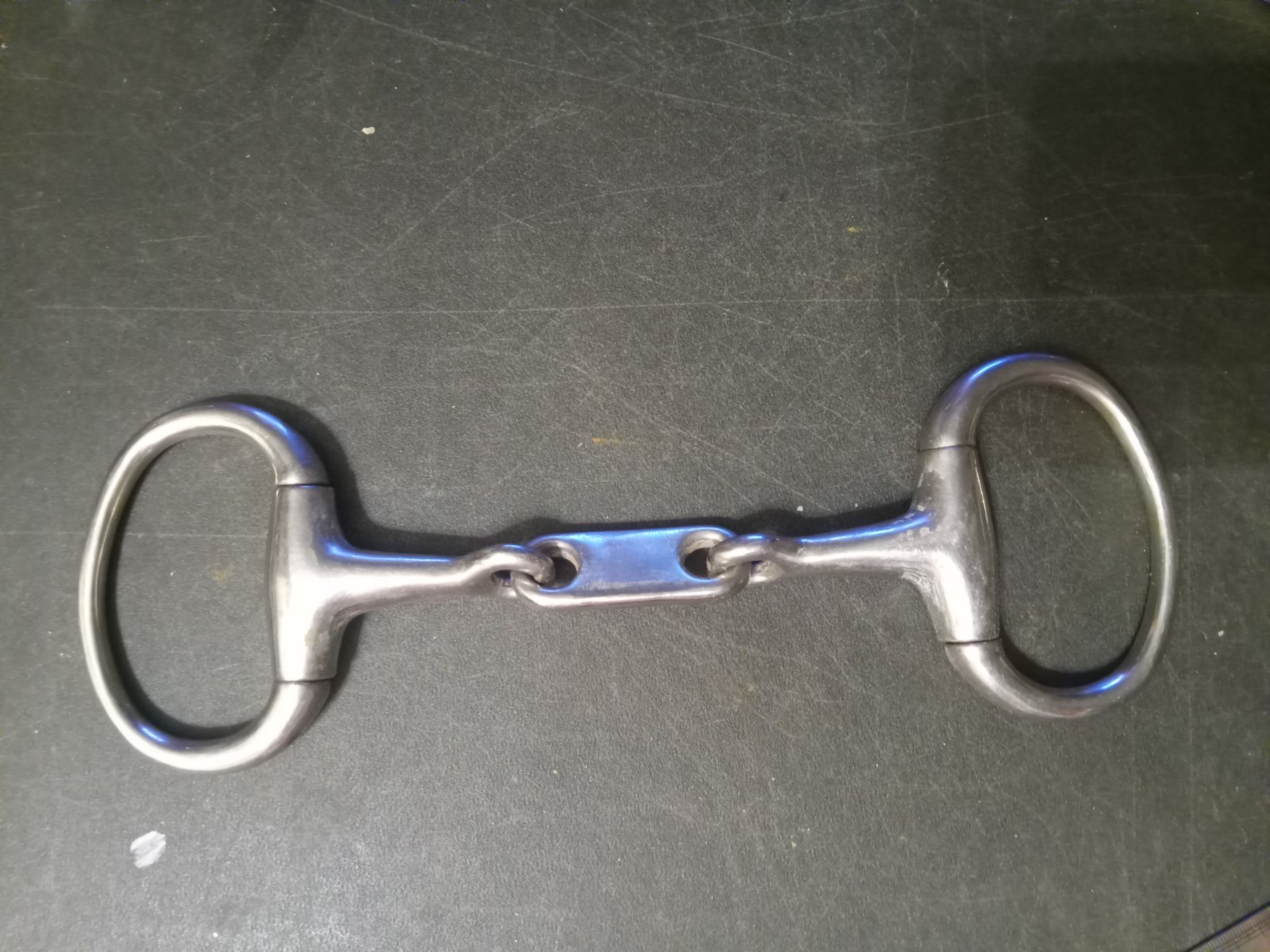 used eggbutt snaffle bit 5  in Dr. Bristol mouth