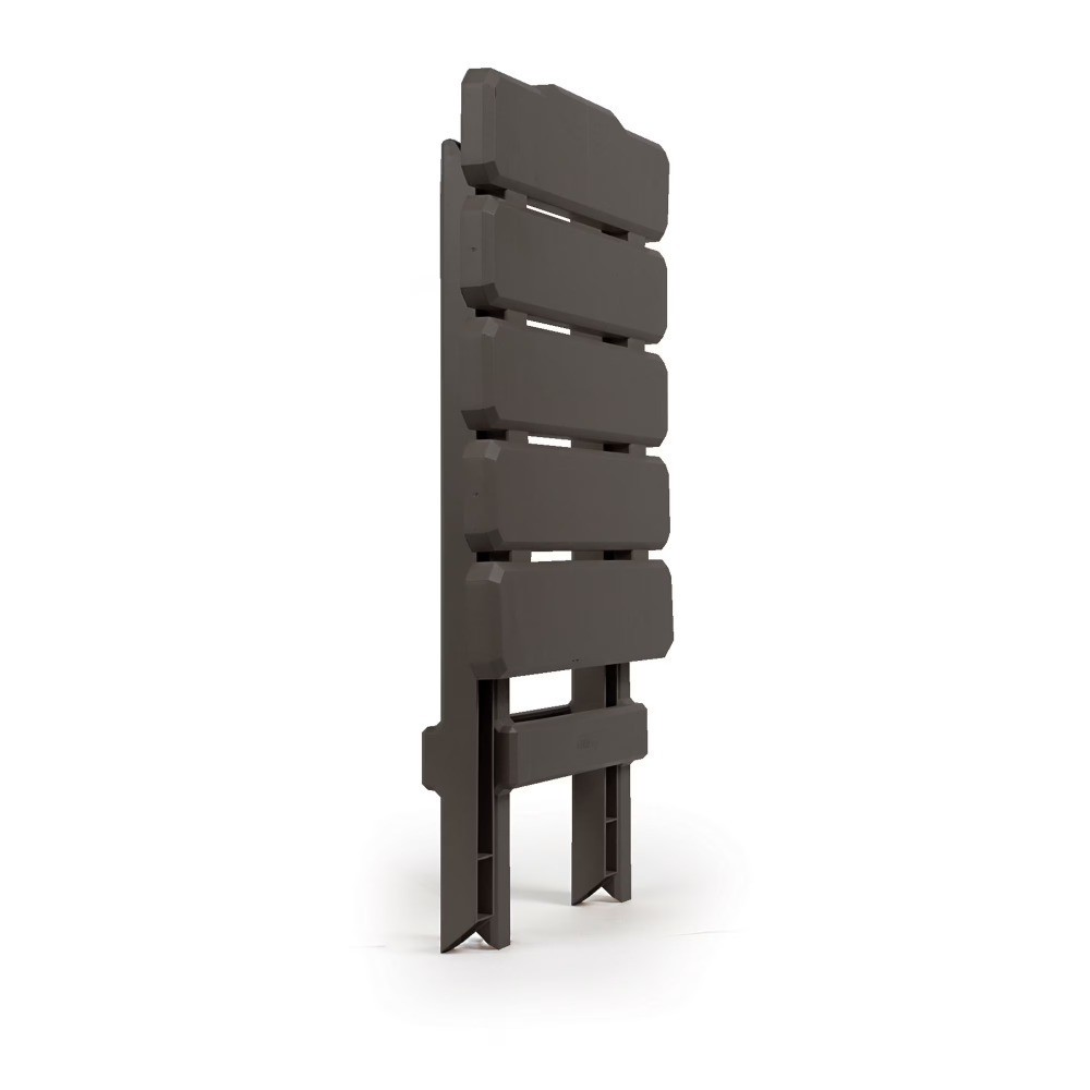 Folding Side Table for Camping Picnic Patio Beach Compact Portable Charcoal Gray