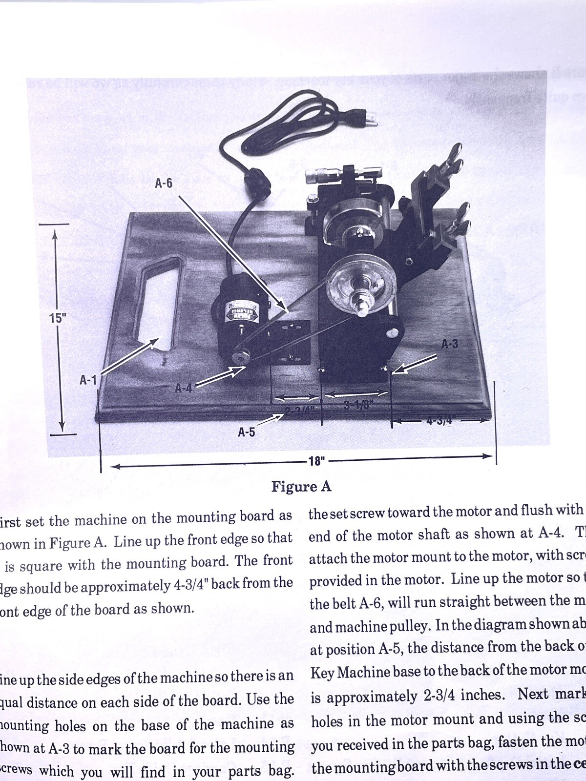 Foley Belsaw Model 200 Key Machine Adjustment & Operations Instructions Booklet