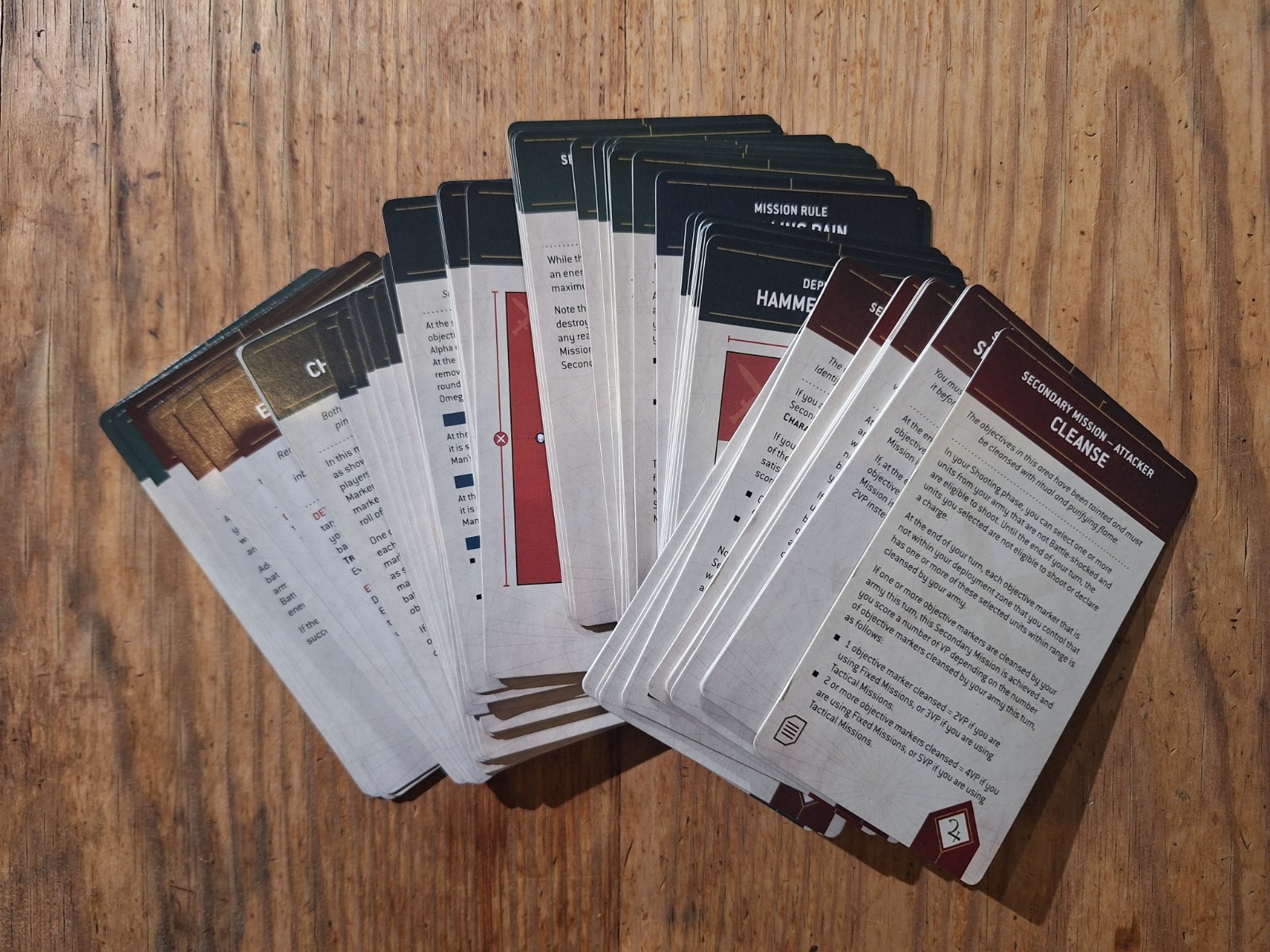 Warhammer 40k - Leviathan Mission Cards